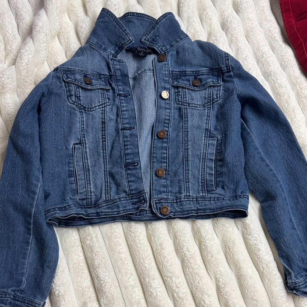 Jou Jou Classic Blue Denim Jacket
